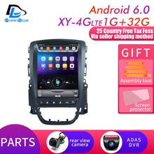 Load image into Gallery viewer, 4G RAM Vertical screen android 9.0 system car gps multimedia video radio player in dash for opel ASTRA J  car navigaton stereo
