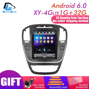 Vertical screen android 9.0 system car gps multimedia video radio player in dash for opel insignia car navigaton stereo