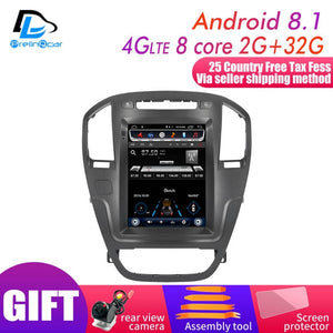 Vertical screen android 9.0 system car gps multimedia video radio player in dash for opel insignia car navigaton stereo