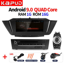 Load image into Gallery viewer, Kapud 9&#39;&#39; Android 9.0 4Core ROM 32G car Radio GPS navigation,for BMW X1 E84 2015-2012,Bluetooth,USB SD Stereo Radio,SWC,idrive
