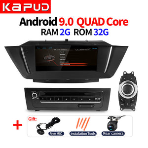 Kapud 9'' Android 9.0 4Core ROM 32G car Radio GPS navigation,for BMW X1 E84 2015-2012,Bluetooth,USB SD Stereo Radio,SWC,idrive