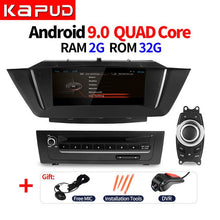 Load image into Gallery viewer, Kapud 9&#39;&#39; Android 9.0 4Core ROM 32G car Radio GPS navigation,for BMW X1 E84 2015-2012,Bluetooth,USB SD Stereo Radio,SWC,idrive
