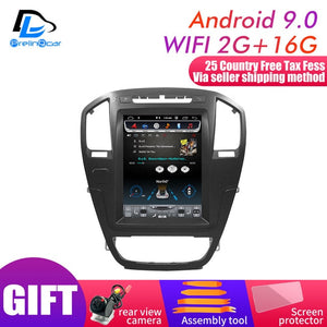 Vertical screen android 9.0 system car gps multimedia video radio player in dash for opel insignia car navigaton stereo