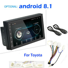 Load image into Gallery viewer, Podofo 2 din Car Radio 2.5D GPS Android Multimedia Player Universal 7&quot; audio Navigation For Volkswagen Nissan Hyundai Kia Toyota
