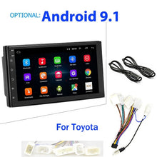 Load image into Gallery viewer, Podofo 2 din Car Radio 2.5D GPS Android Multimedia Player Universal 7&quot; audio Navigation For Volkswagen Nissan Hyundai Kia Toyota
