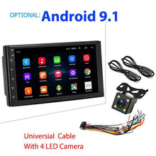 Load image into Gallery viewer, Podofo 2 din Car Radio 2.5D GPS Android Multimedia Player Universal 7&quot; audio Navigation For Volkswagen Nissan Hyundai Kia Toyota
