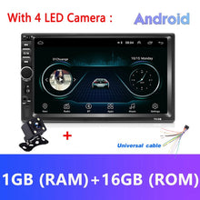 Load image into Gallery viewer, Podofo Android 2 Din Car Radio RAM 2GB+ ROM 32GB Android 7&#39;&#39; 2Din Car Radio Autoradio GPS Multimedia Player For Ford VW Golf
