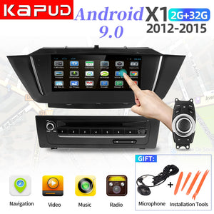 Kapud 9'' Android 9.0 4Core ROM 32G car Radio GPS navigation,for BMW X1 E84 2015-2012,Bluetooth,USB SD Stereo Radio,SWC,idrive