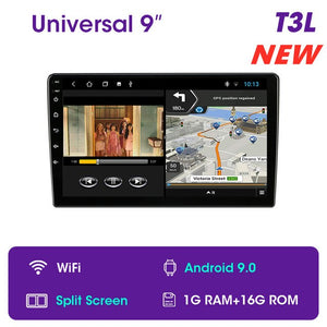 2 Din Android 8.1 2G+32G 4G NET 9/10.1 Inch Car Radio Multimedia Video Player 2Din Navigation GPS FM For Nissan Kia Honda VW