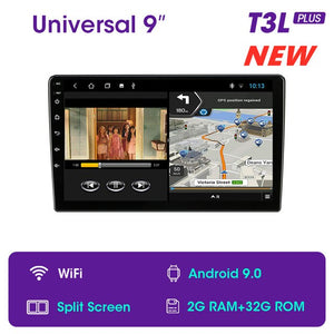 2 Din Android 8.1 2G+32G 4G NET 9/10.1 Inch Car Radio Multimedia Video Player 2Din Navigation GPS FM For Nissan Kia Honda VW